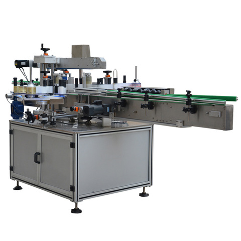 Double Head Heat Labeling Machine High Quality Automatic Double Head Heat Shrink Sleeve Bottles Cans Labeling Machine