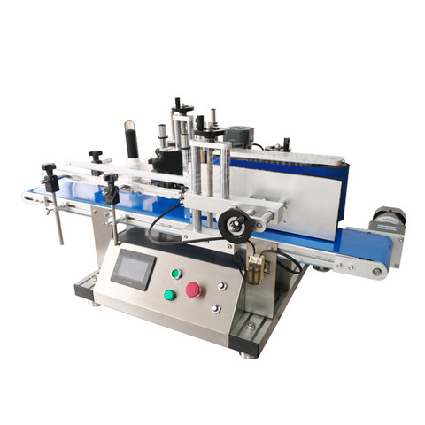 NY-829 Full Automatic Top and Bottom Double Sided Flat Surface Sticker Labeling Machine