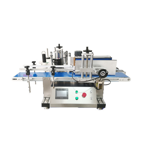 NY-817 automatic top surface labeling machine for jelly food cup container packaging line