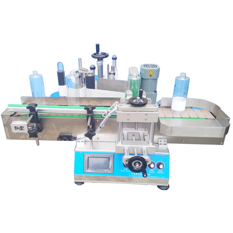 Hot Sale Essential Oil Sticker Double Side Bottles MTW Front And Back Labeling Machine For Round Bottle Wrap Labeler