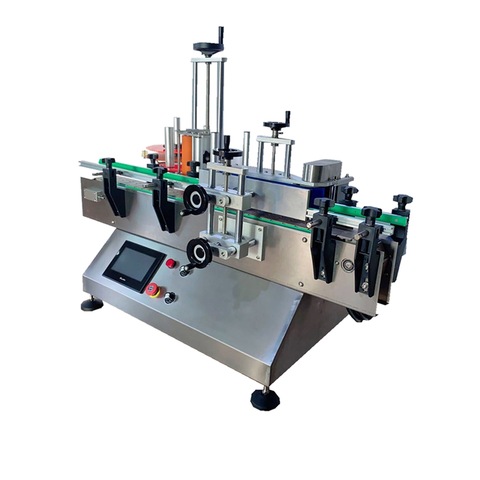 2021 automatic horizontal small blood collection test tube ball pen paper labeling machine for sale
