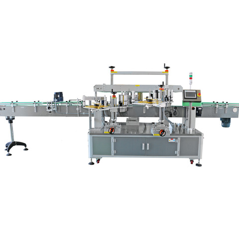 YTK-60 Factory Supply Semi Automatic Surface Label Applicator Flat Square Bottle Labeling Machine